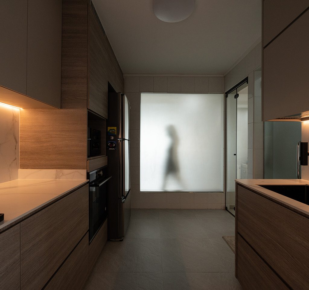 Completed interior at 336 Clementi