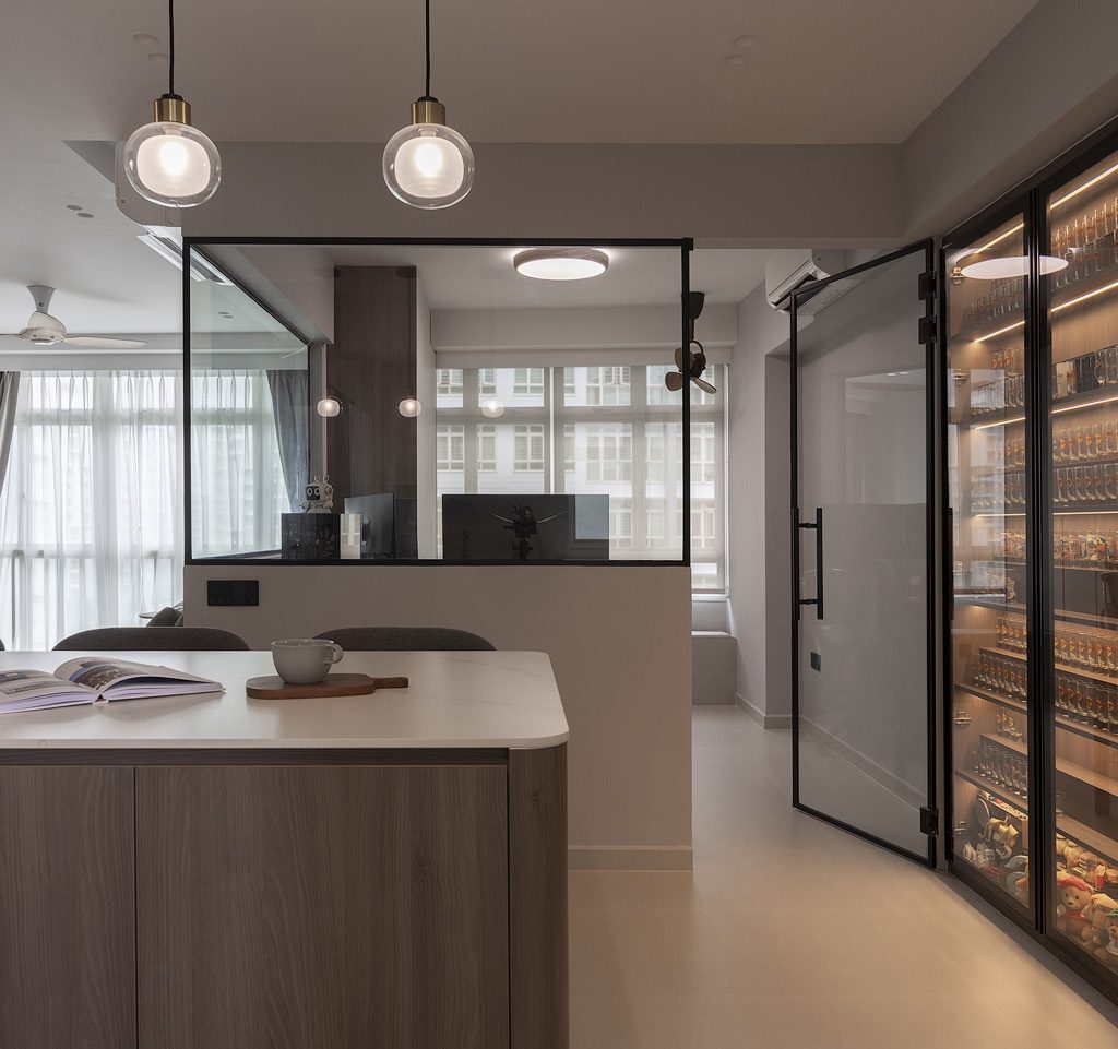 Completed interior at 264C Compassvale
