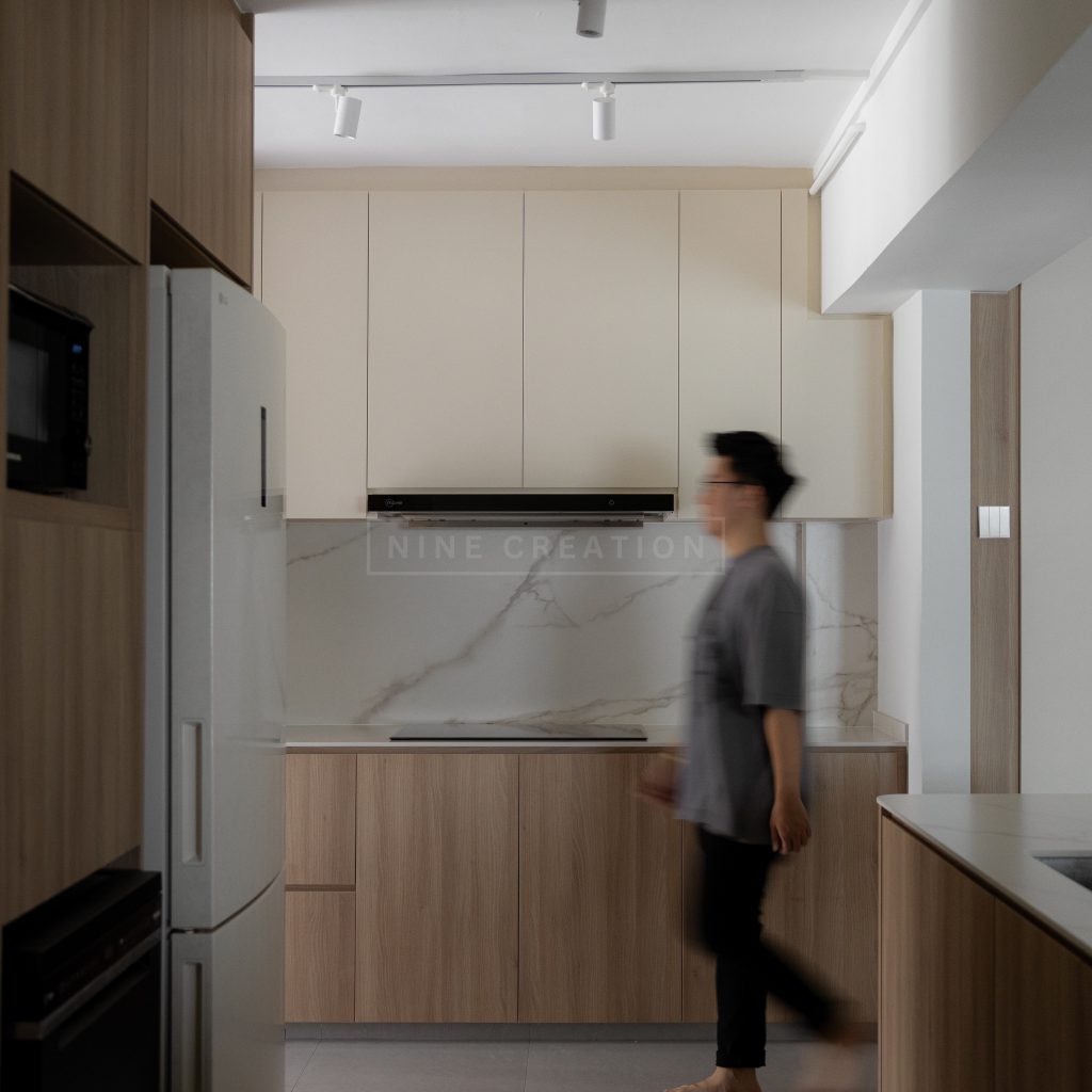 Completed interior at 290F Bukit Batok
